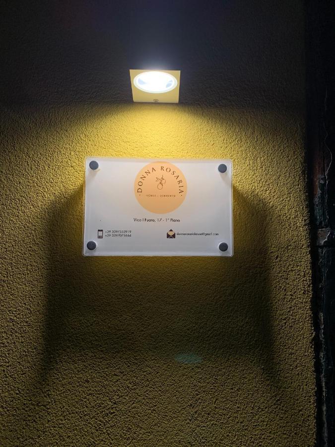 Apartmán Donna Rosaria House Sorrento Exteriér fotografie